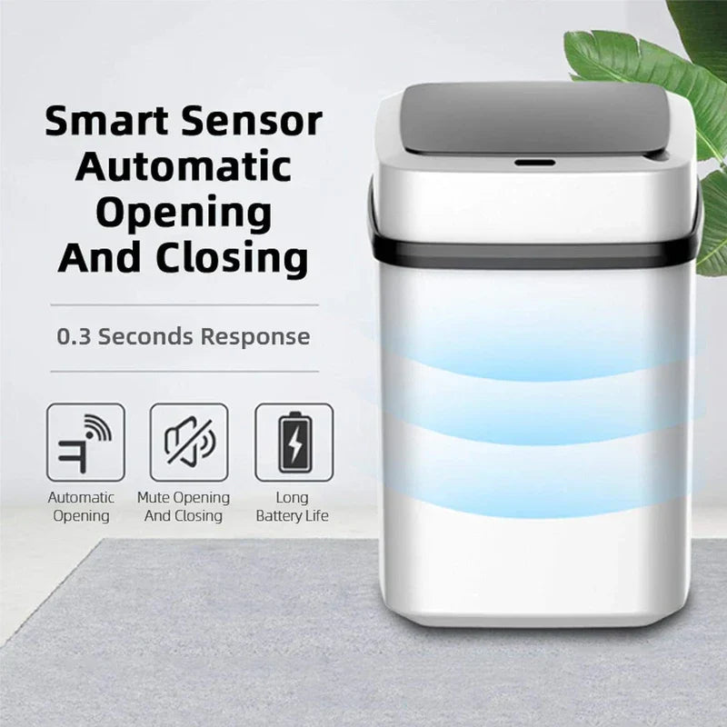 Motion Sensor Trash Can Bin Jh-68