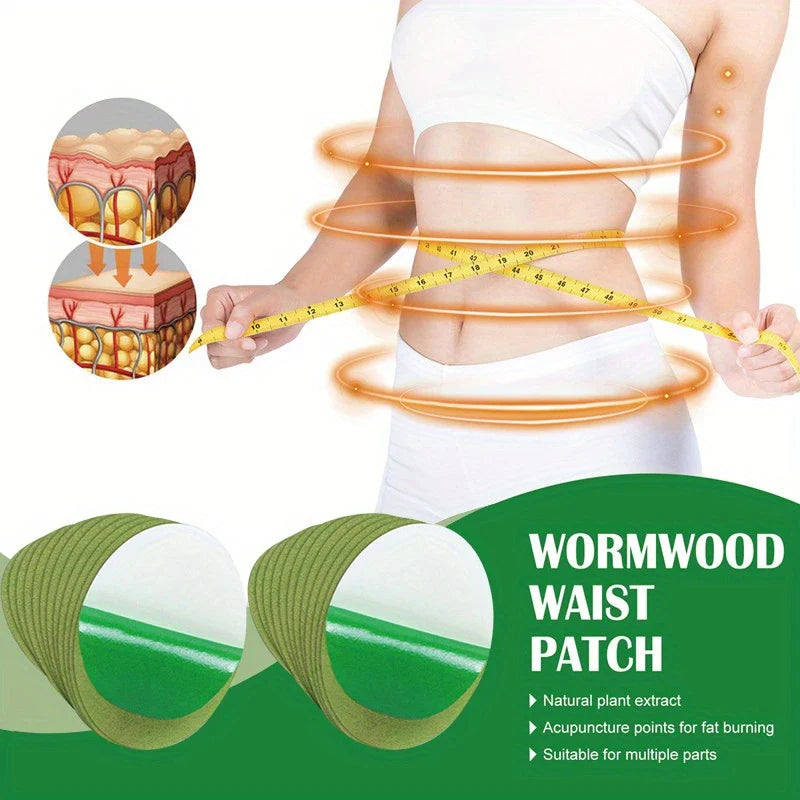Mugwort Herbal Slimming Detox Waist Patch
