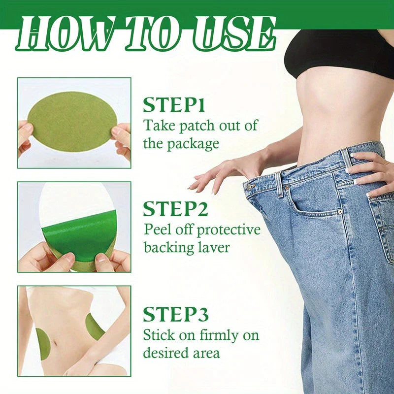 Mugwort Herbal Slimming Detox Waist Patch