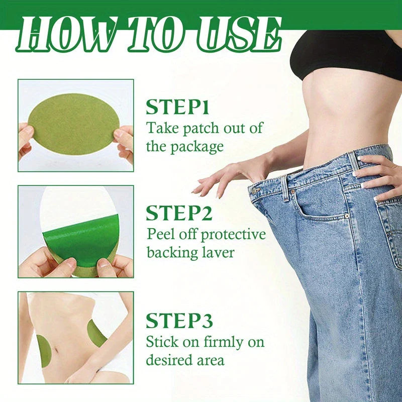 Mugwort Herbal Slimming Detox Waist Patch