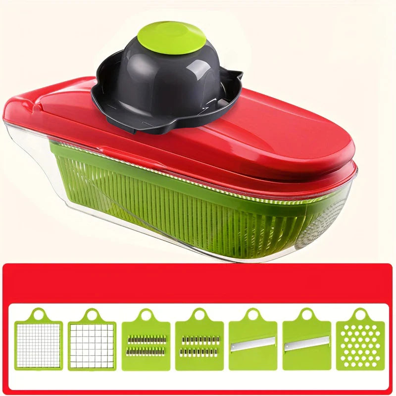 Multi-Blade Mandoline Vegetable Slicer Grater