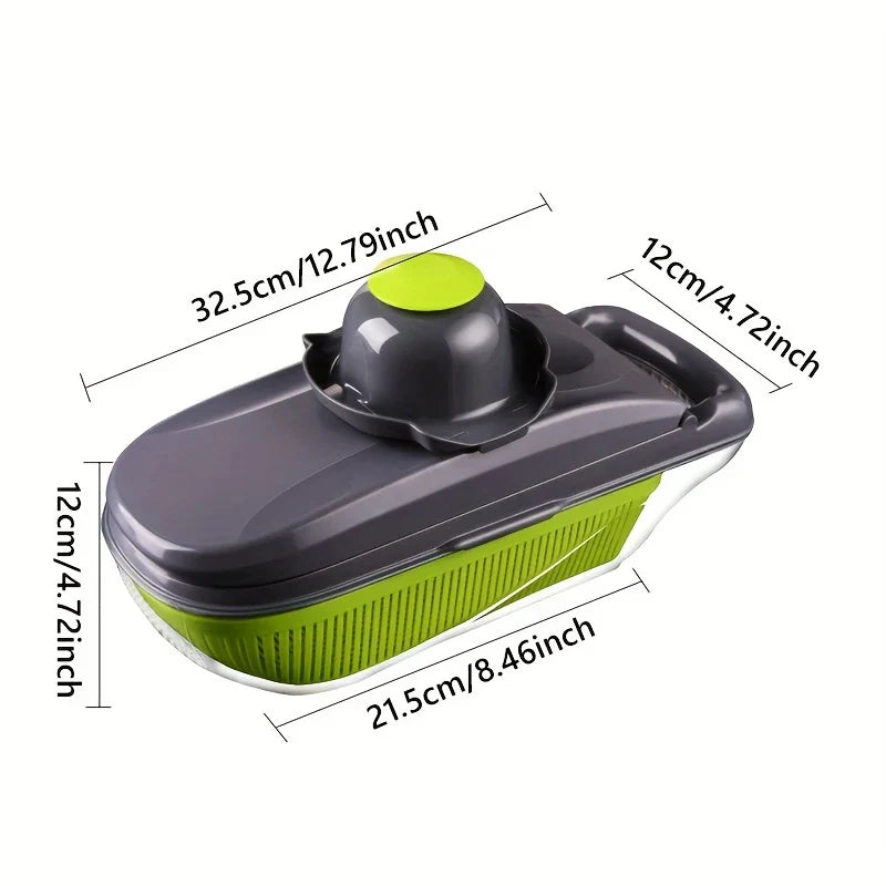 Multi-Blade Mandoline Vegetable Slicer Grater