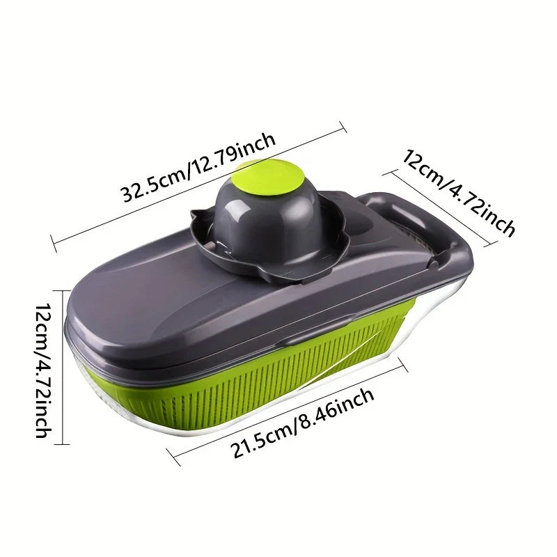 Multi-Blade Mandoline Vegetable Slicer Grater