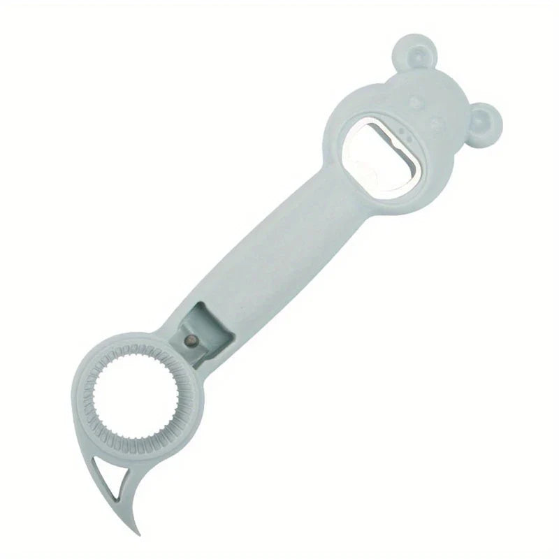 Multi-Function Jar Grip Bottle Lid Opener Tool