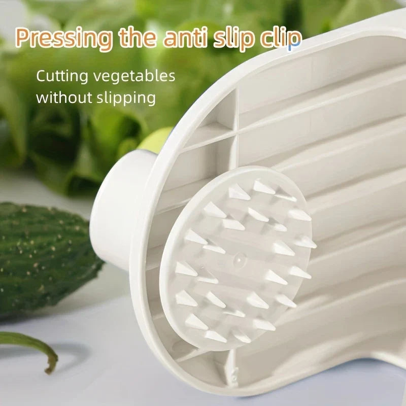 Multi-Function Rotary Vegetable Spiralizer Slicer