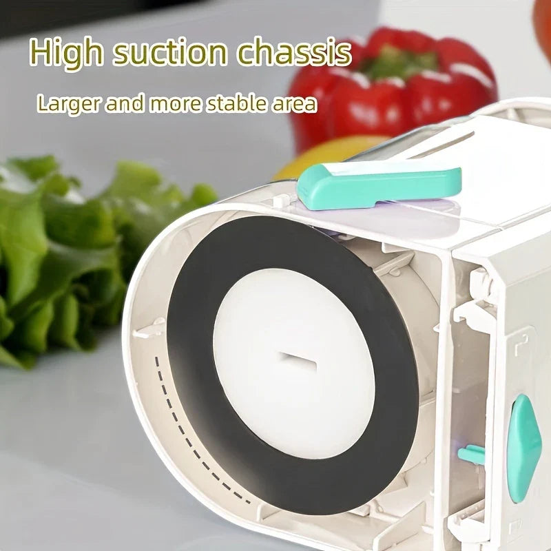 Multi-Function Rotary Vegetable Spiralizer Slicer