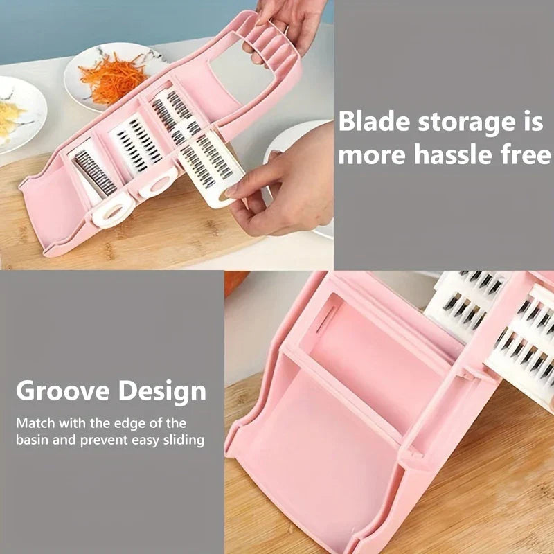 Multi-Purpose Box Grater with Container