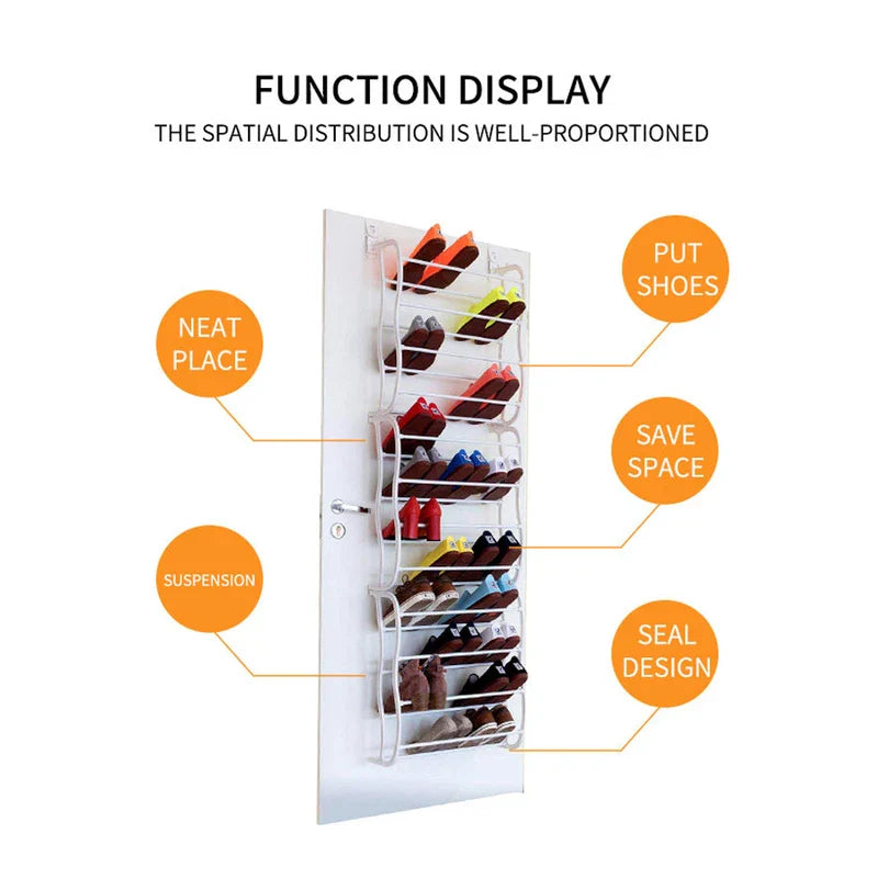 Multi-Tier Shoe Storage Rack Organizer