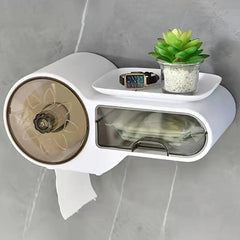 Multi-functional Tissue Box Holder