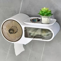 Multi-functional Tissue Box Holder