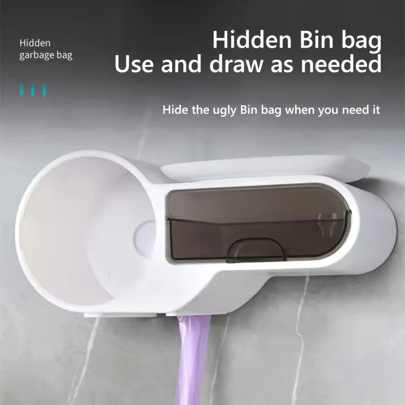 Multi-functional Tissue Box Holder