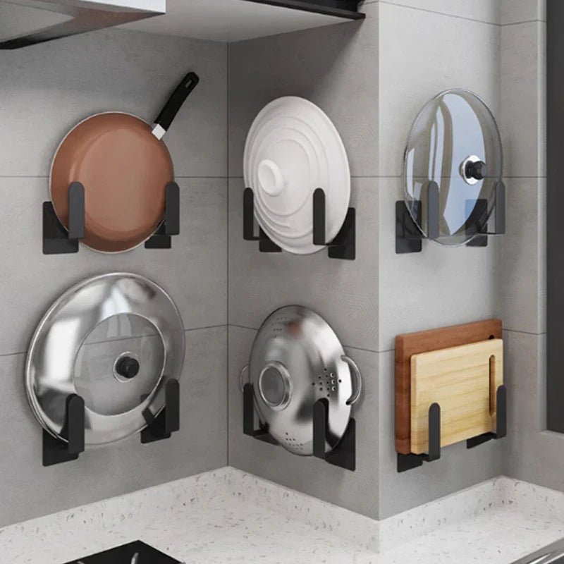 Multifunction Pot Lid Holder Rack