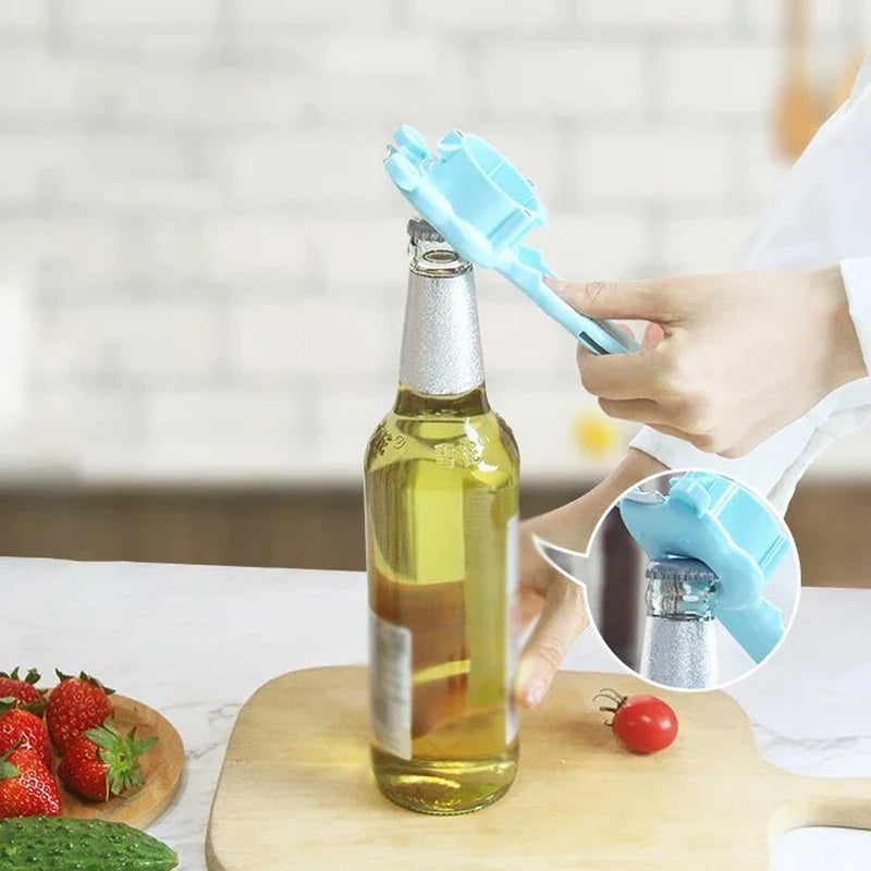 Multifunctional 5-In-1 Can Opener Tool