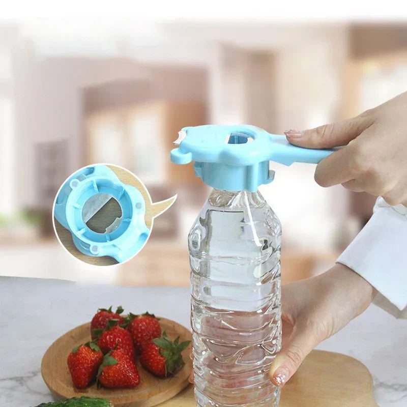Multifunctional 5-In-1 Can Opener Tool