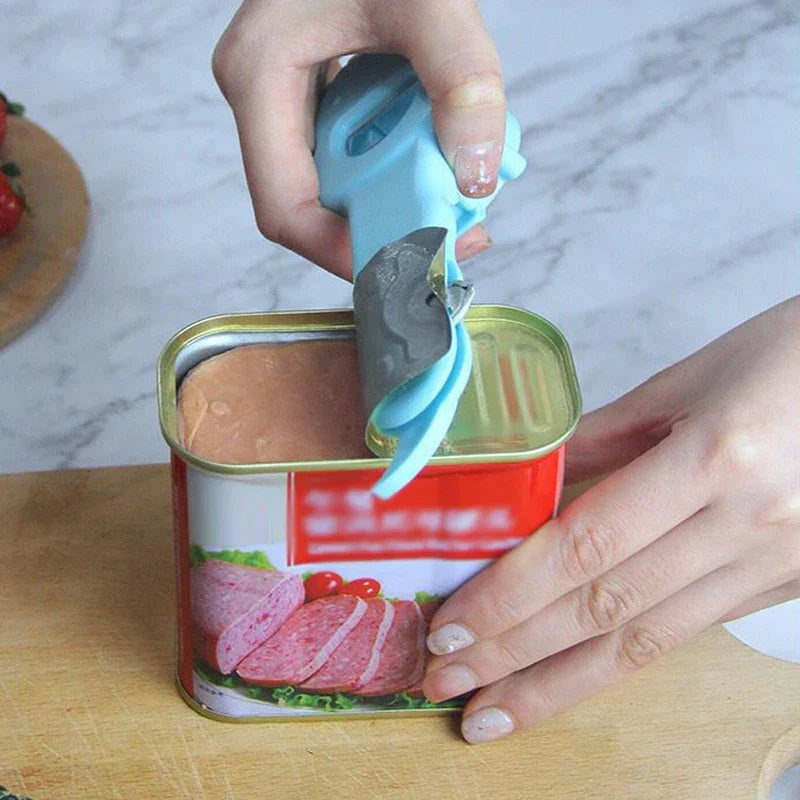 Multifunctional 5-In-1 Can Opener Tool
