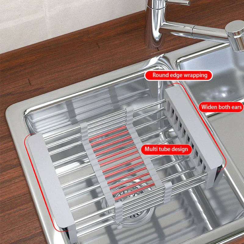 Multifunctional Dish Drying Rack Drainer Organizer