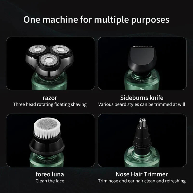 Multifunctional Electric Shaver Razor Trimmer Grooming Kit