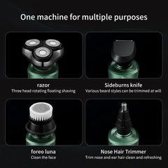 Multifunctional Electric Shaver Razor Trimmer Grooming Kit