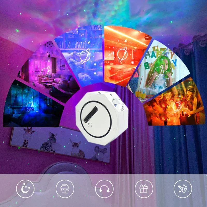 Music Sync Led Stage Spotlight Projector