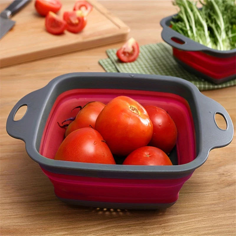 Nesting Colander Mixing Bowl Set Strainer Basket