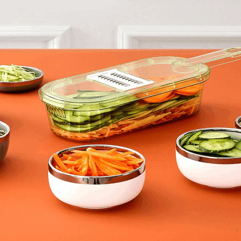 New Crystal Base Vegetable Chopper Slicer Dicer
