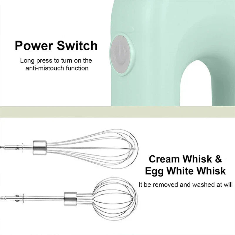 New Electric Hand Mixer Whisk Beater