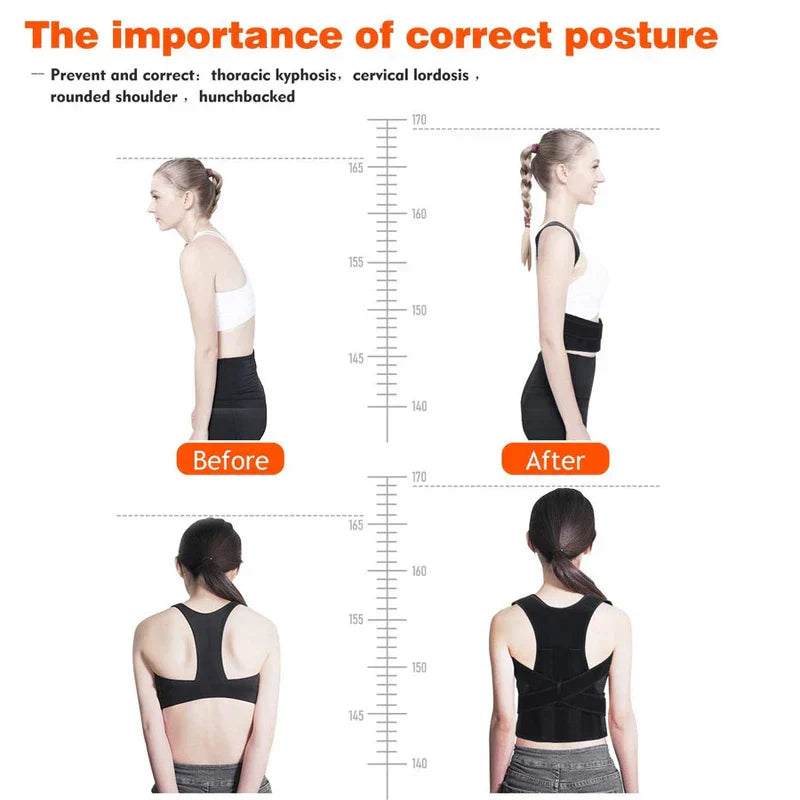 New Women'S Posture Corrector Back Brace