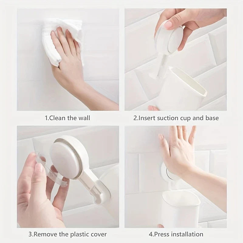 No-Drill Wall Mount Storage Box