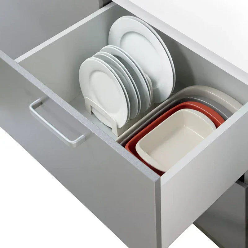 No Drilling Dish Drying Rack Wall Mount Drainer Shelf