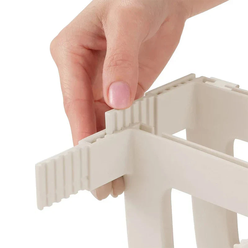 No Drilling Dish Drying Rack Wall Mount Drainer Shelf