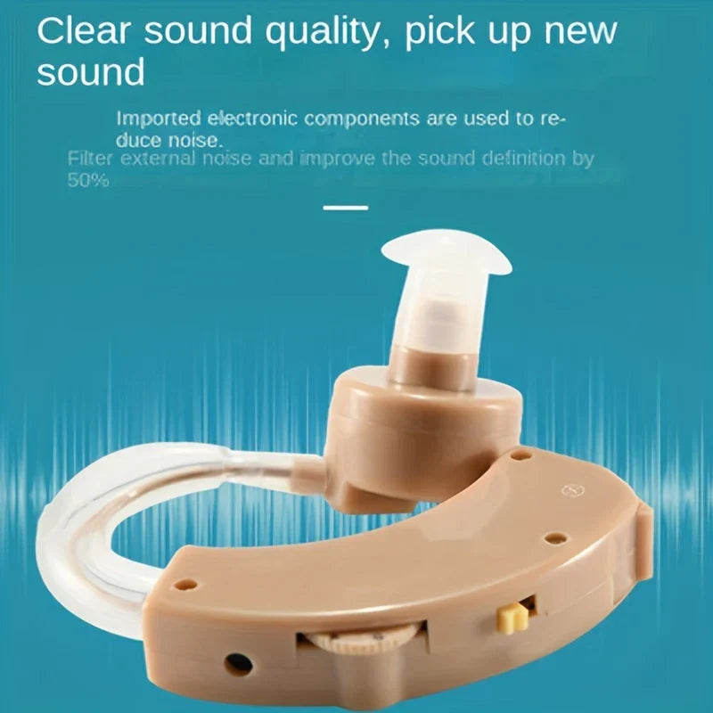 Noise-Cancelling Hearing Amplifier Aid