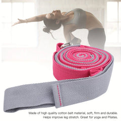 Non-Elastic Yoga Stretch Strap