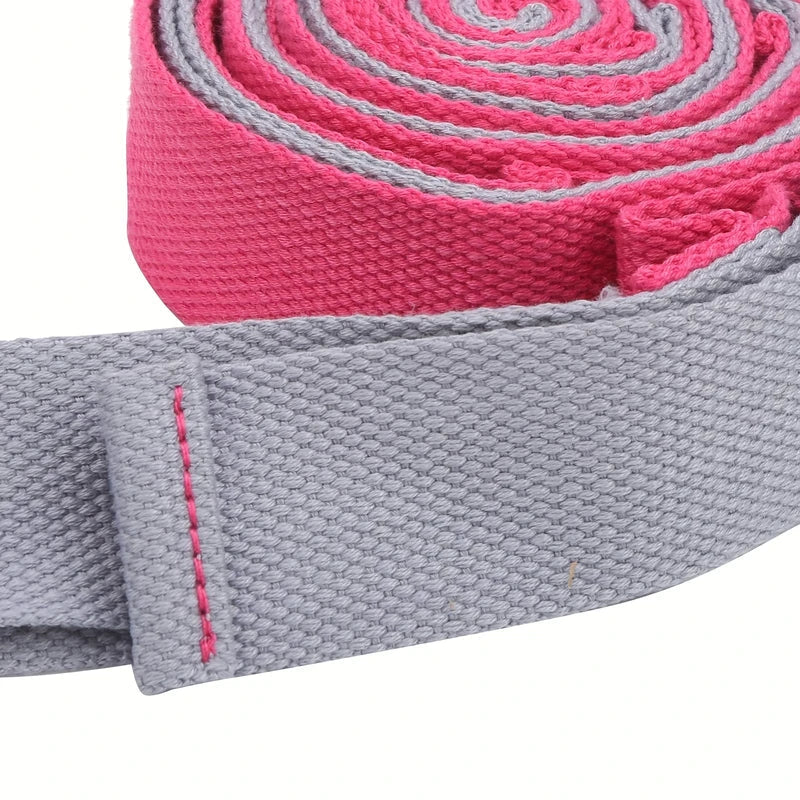 Non-Elastic Yoga Stretch Strap