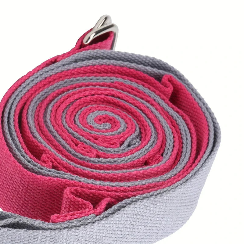Non-Elastic Yoga Stretch Strap
