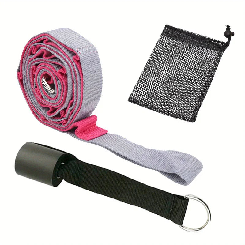 Non-Elastic Yoga Stretch Strap