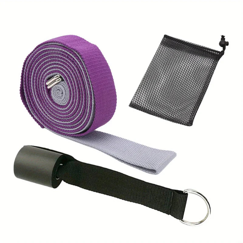 Non-Elastic Yoga Stretch Strap