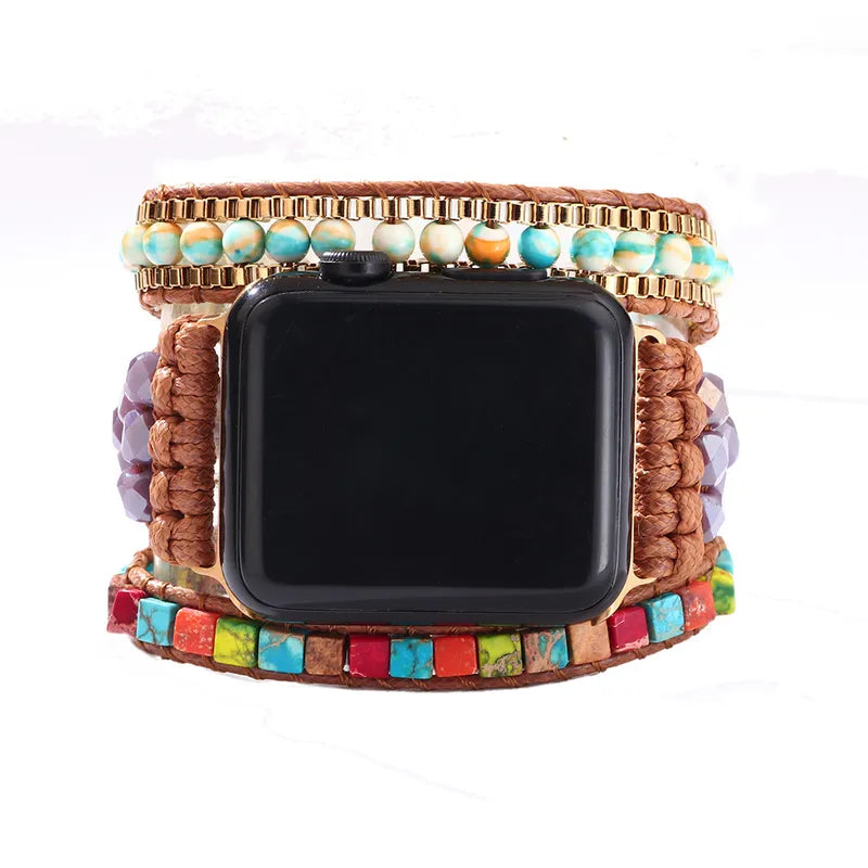 ZenStrap: 7 Chakra Boho Wrap Band for Apple Watch - New HomeGoods