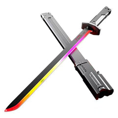 Cool colorful streamer lightsaber, spray laser  lightsaber, sound and light laser  lightsaber New HomeGoods