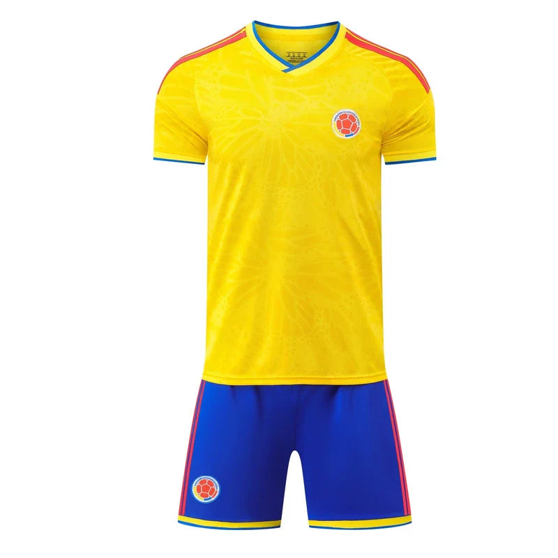 26-27 Season World Cup Colombia Adult Children's Football Jersey New HomeGoods