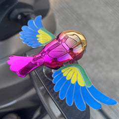 Car accompanying bird car exterior car ornament electric vehicle ornament rearview mirror roof ornament New HomeGoods