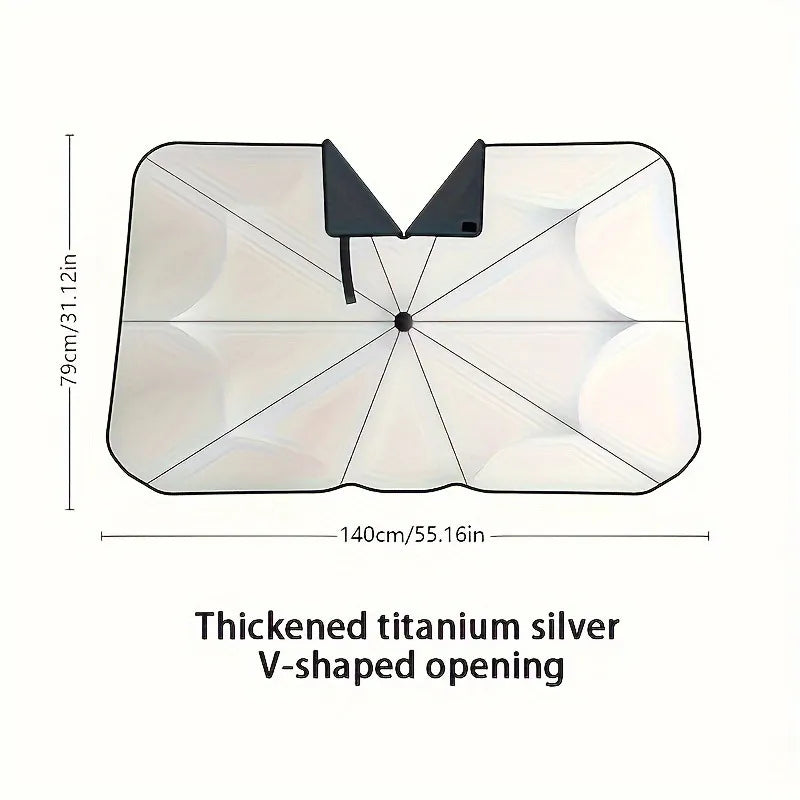 HoloShade: Holographic Laser Windshield Sunshade - New HomeGoods