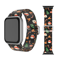 Festive Charm: Holiday Christmas Band for Apple Watch