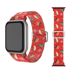 Festive Charm: Holiday Christmas Band for Apple Watch