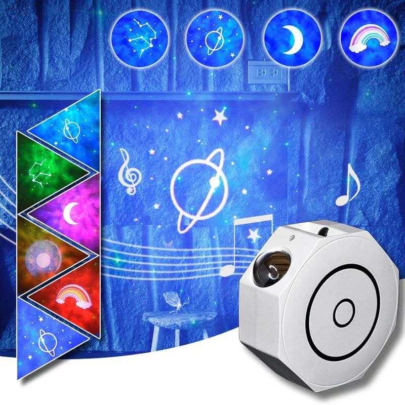 Octagon Shaped Star Projector Night Light