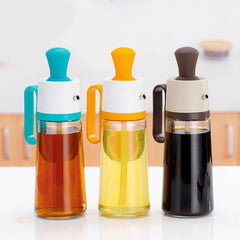 Oil Dispenser Bottle With Handle Brush