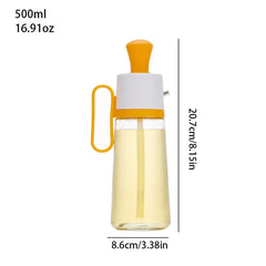 Oil Dispenser Bottle With Handle Brush