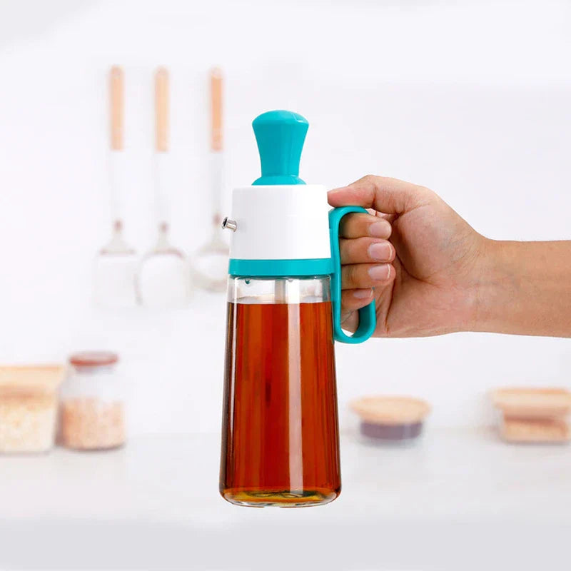 Oil Dispenser Bottle With Handle Brush