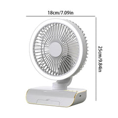 Oscillating Desk Table Fan