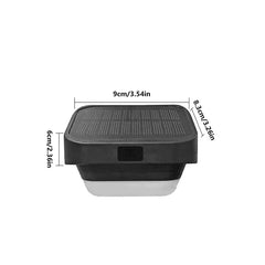 Outdoor Solar Powered Wall Sconce Light Lamp