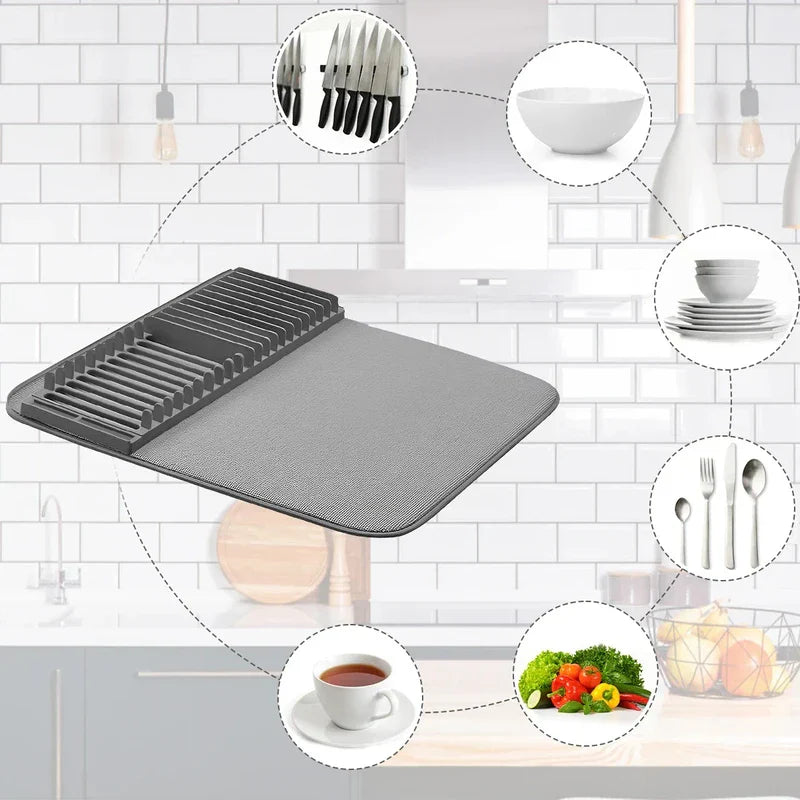 Over Sink Dish Drying Drain Rack